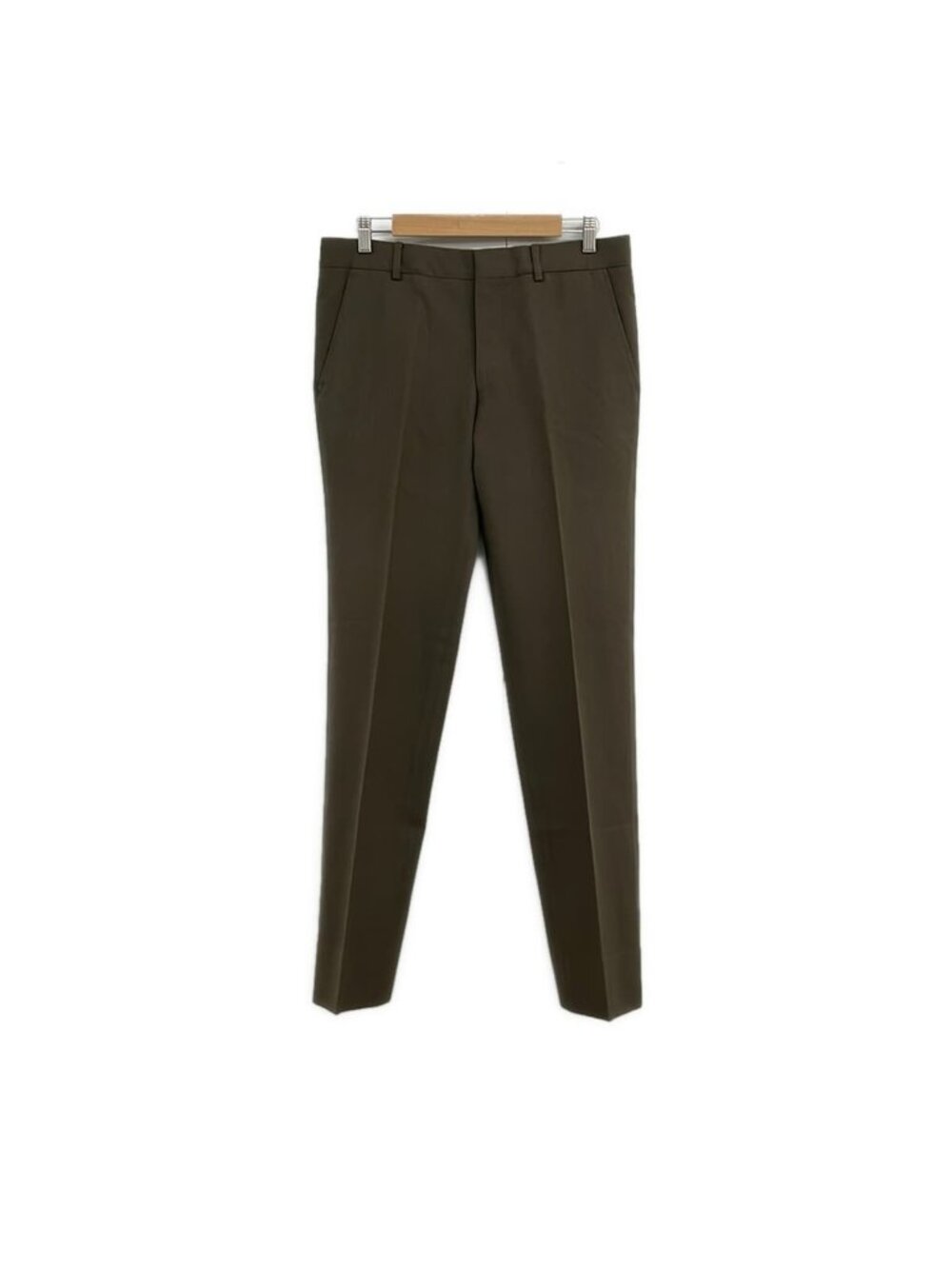 Hermes Pants 40 S Gray Beige Full Length